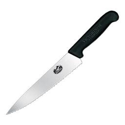 Couteau de cuisinier - Lame dentée 19 cm - Victorinox