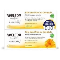 Lot de 2 Dentifrices Calendula Bio 75ml