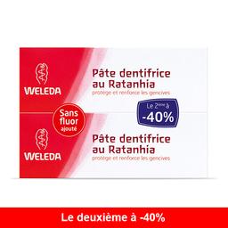 Lot de 2 Dentifrices Ratanhia 75ml