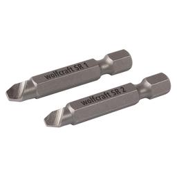 2 embouts pour vis défectueuses SR1 + SR2 Wolfcraft 2982000