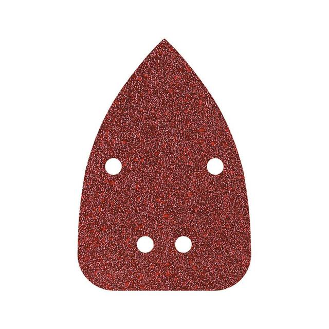 Wolfcraft 10 feuilles abrasives adhésives 96x136mm