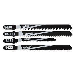 10 lames de scie sauteuse T Wood Wolfcraft 8430000