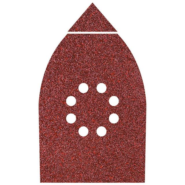 6 Feuilles abrasives adhésives pour ponceuses multiples 107