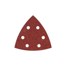 5 Feuilles abrasives Wolfcraft pour adhésifs Grain 180 95 mm