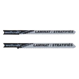 Wolfcraft 2674000 - 3 lames de scie sauteuse pour