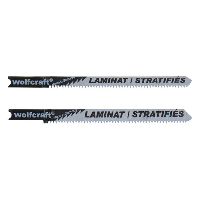 Wolfcraft 2674000 - 3 lames de scie sauteuse pour