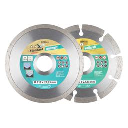 Wolfcraft 8392000 - 1 lot de disques diamant