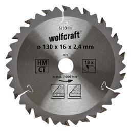 Lames de scie circulaire Wolfcraft pour des coupes rapides