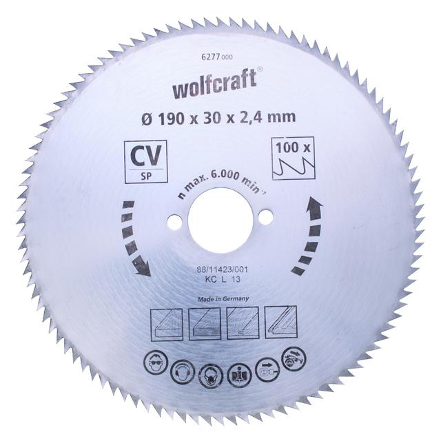 Wolfcraft lames de scie circulaire