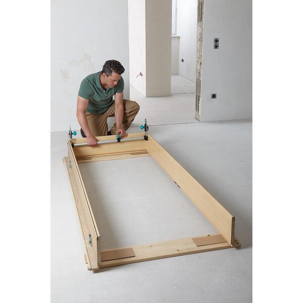 Wolfcraft 3675000 - 1 kit de pose de châssis de porte "Easy"