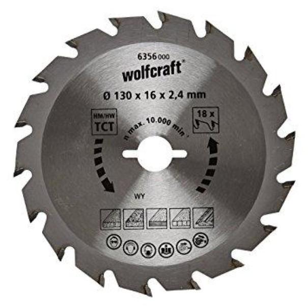 1 lame de scie circulaire Wolfcraft 2,4mm Ø 150 x 20 x 2,4 mm