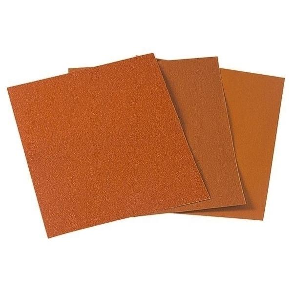 1 feuille abrasive papier corindon 230 x 280 mm Wolfcraft