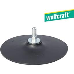 Wolfcraft 2020000 - 1 mandrin en caoutchouc, tige 8 mm Ø 125 mm