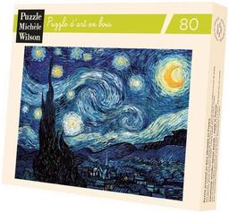 Puzzles Michèle Wilson - Nuit étoilée Van Gogh 80 pièces