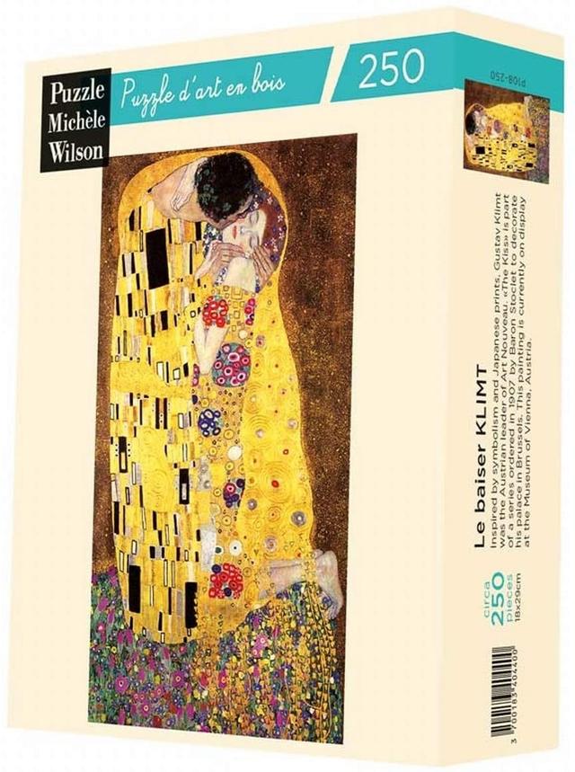 Puzzle Michèle Wilson - Le Baiser Klimt 250 Pièces