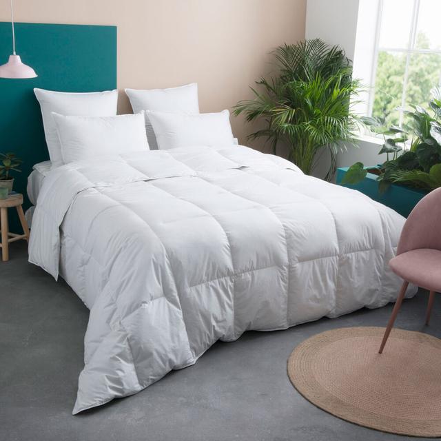 Couette LÉGÈRE 70% Duvet Coton Annabelle - Wake Me Green