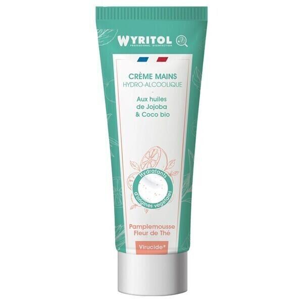 Wyritol crème hydroalcoolique Pamplemousse Fleur de Thé - 75ml