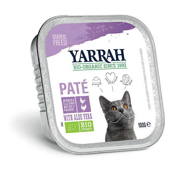 Pâtée pour chat barquette Poulet et Dinde 100g