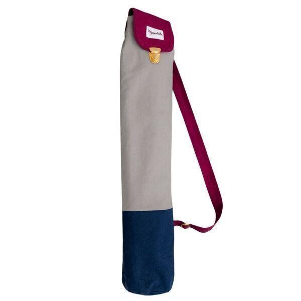 Sac de transport pour tapis de yoga bio Aubergine