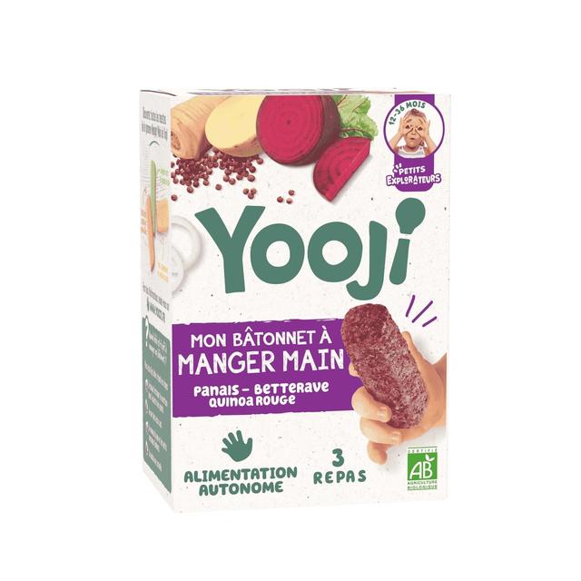 Yooji - Bâtonnets de panais, betterave et quinoa rouge