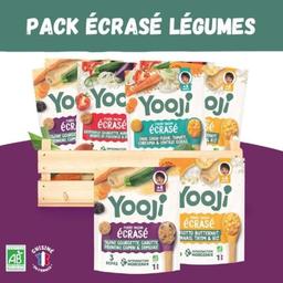 Pack Mes 1er morceaux - écrasés de légumes/féculents - 24 repas