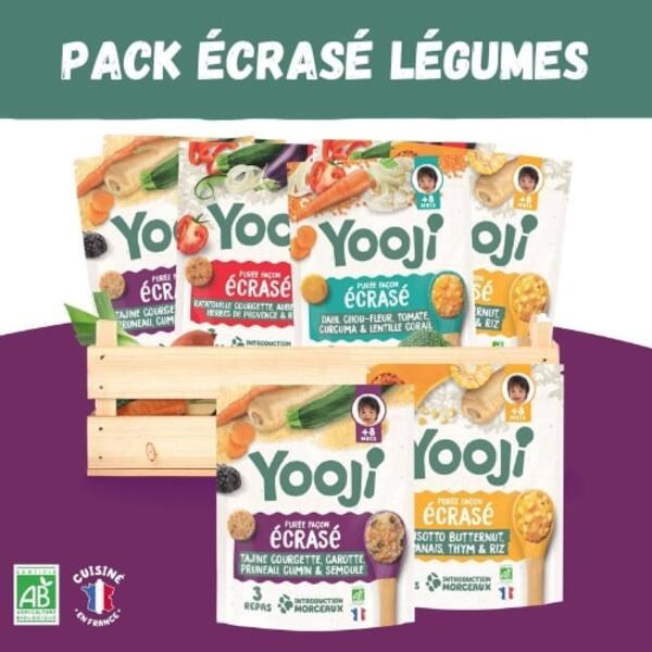 Pack Mes 1er morceaux - écrasés de légumes/féculents - 24 repas