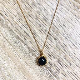 Collier Margaux Onyx noir Or