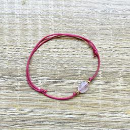 Bracelet Mini Candy Quartz rose plaqué or