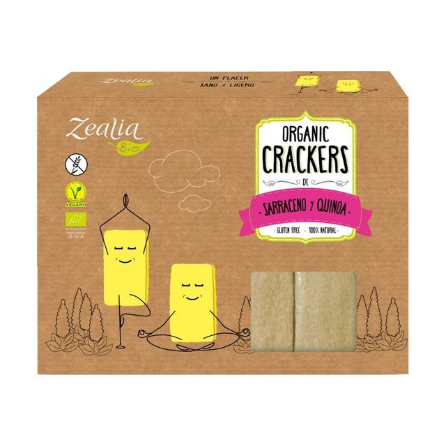 Craquelins sarrasins et quinoa biologiques sans gluten 6 unités