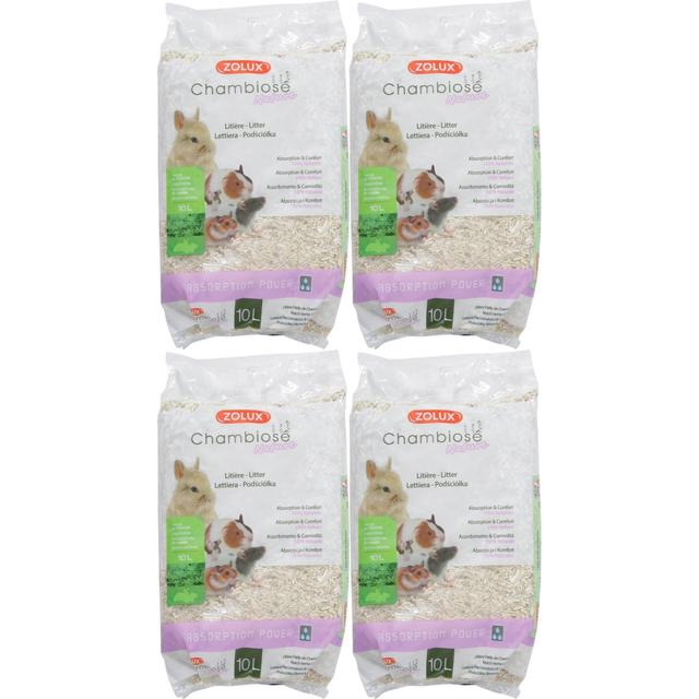 Litière végétale naturelle Chambiose (Lot de 4)