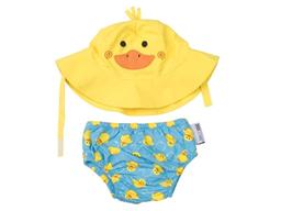 Maillot et Chapeau Canard (6-12M)