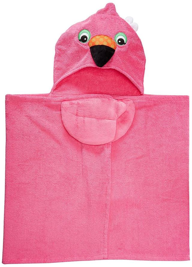 Serviette de bain enfant - Franny le flamant rose