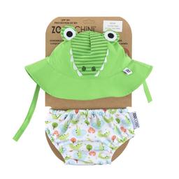 Maillot et Chapeau Crocodile (6-12M)