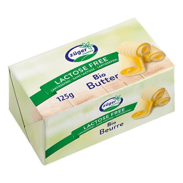 Beurre sans lactose 125g