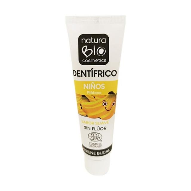 Dentifrice à la banane pour enfants sans fluor 50 ml