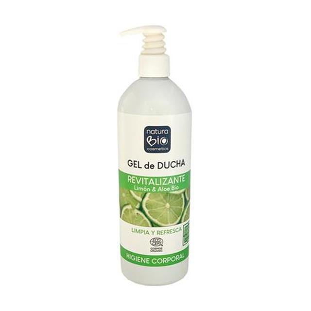 Gel Douche Revitalisant Citron & Aloès Bio 740 ml de gel