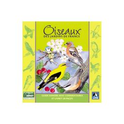 cd oiseaux des jardins de france