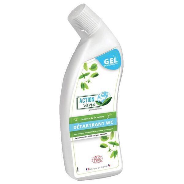 Détartrant gel WC 750 ml ECOCERT menthe