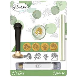 Kit pour cachet de cire - Nature - 7 pcs