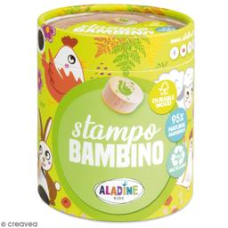 Kit de tampons bois Stampo Bambino - Ferme - 8 pcs