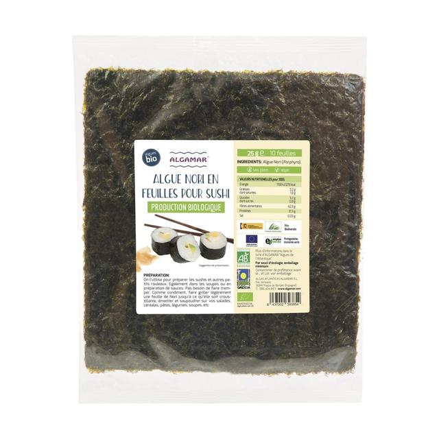 Algues Nori pour sushi 25 g