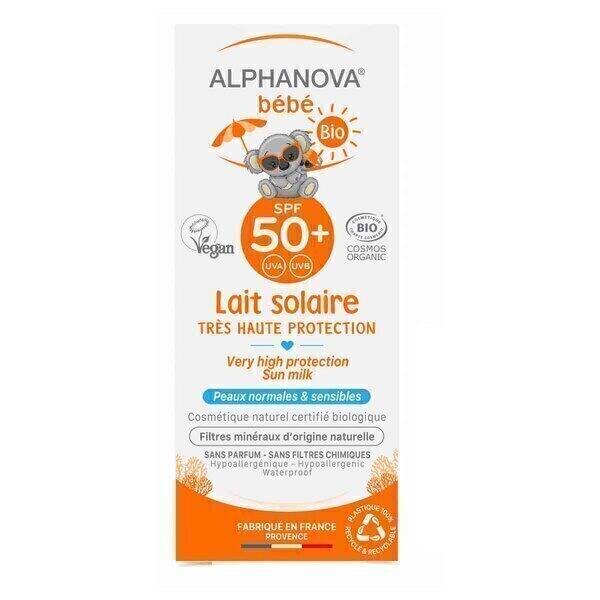 Lait solaire bébé SPF50 50mL