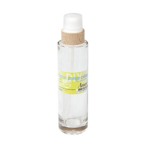 Flacon pompe crème en verre 200ml