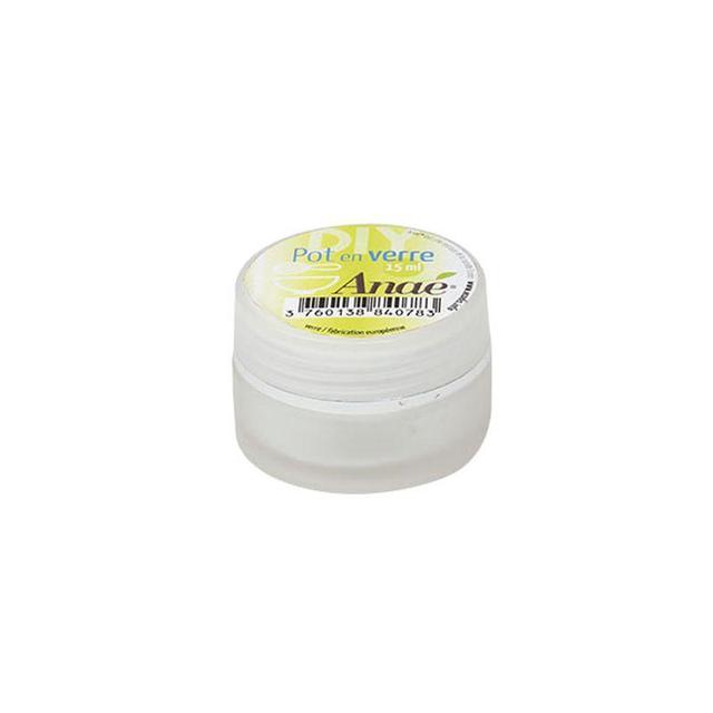 Pot en verre - Cosmétique - 15 ml