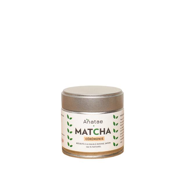 Thé vert matcha Cérémonie - 30 g - sans amertume