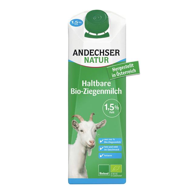 Lait de chèvre demi-écrémé 1,5% 1L