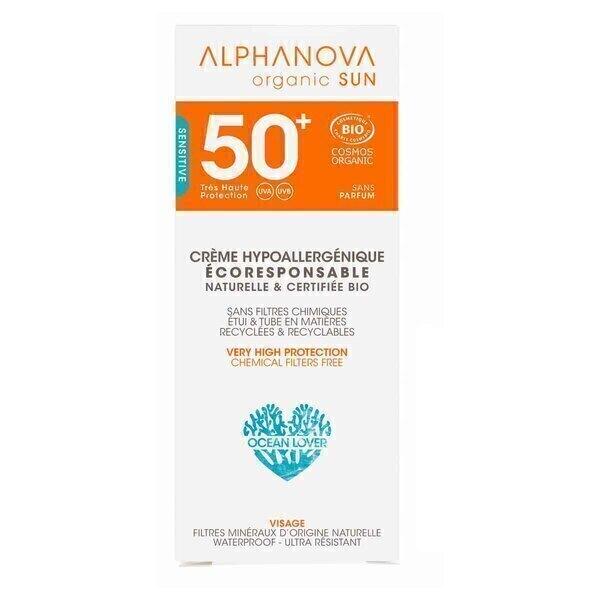 Crème solaire SPF50 Hypoallergénique 50ml