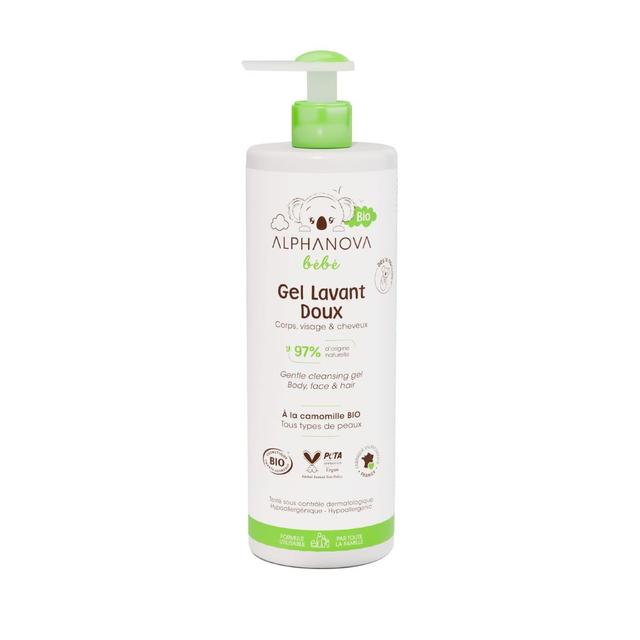 Gel Lavant doux 2 en 1 bébé 400ml