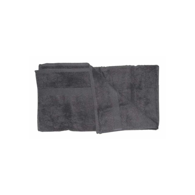 Drap de bain coton bio coloris Noir