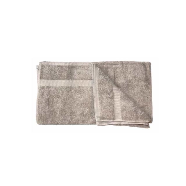 Serviette de toilette coton bio coloris Sable